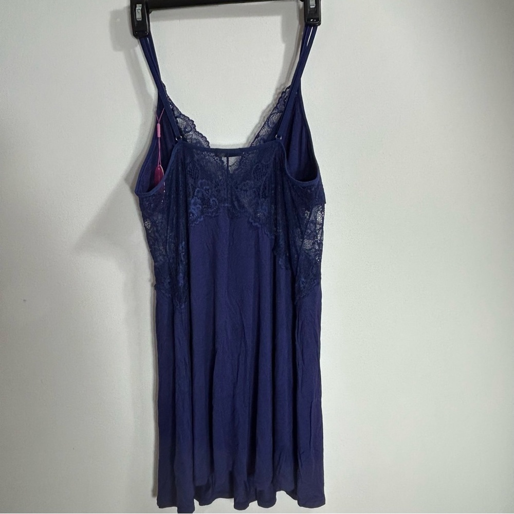 Avidlove Navy Lace Trim Lingerie Size XXL - Picture 2 of 12